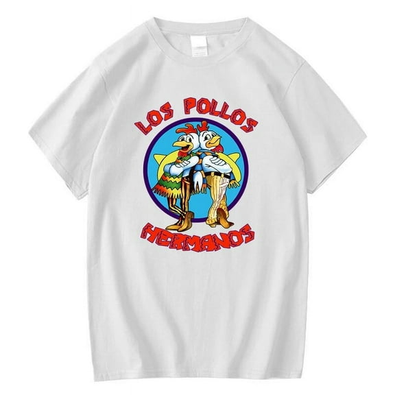 Funny Printed T-Shirt Men Fashion Casual Short Sleeves Summer Cotton Breathable Tshirt Chicken Brothers Tees