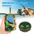 thumbnail image 1 of 100M Camo Wireless GPS Fish Finders with Sonar Sensor LCD Display GPS Fishfinder, 1 of 4