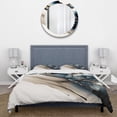 thumbnail image 3 of Designart "Hyperrealistic Peony Blossoms II" Floral Peony Bedding Covert Set - Peonies White Floral Bed Set With 1 Sham, 3 of 6