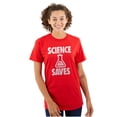 thumbnail image 3 of Science Saves Nerdy Scientist Geek Men's Graphic T Shirt Tees Brisco Brands L, 3 of 6