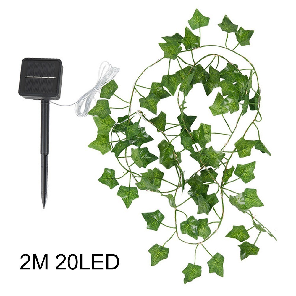 Fancy Artificial Ivy Garland Fake Plants, Ivy Leaves with LED String