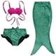thumbnail image 1 of Traje de Baño de Sirena Cola para Niñas de 3  años | 3 Piezas | Niñas pequeñas, 1 of 8