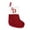D, variant on Christmas Stockings with 26 Letter, Initial Mini Cute Christmas Stockings, Red Xmas Stocking for Xmas Tree Fireplace Decor, Small Letter Stockings with Initials,5.5x7.5x3.9 Inch