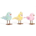 thumbnail image 5 of Easter Dolls Resurrected Birds Decor Fabric Figurine Window Display Prop Spring Holiday Accent for Shelf Festive Tabletop Scene for Home, 5 of 5