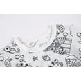 thumbnail image 6 of Outfits for Girls Kids Diy Hand Painted Homewear Short Sleeve T Shirt Shorts Colouring Pajama Can Play With Girls' Clothing Sets, 6 of 8