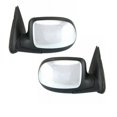 thumbnail image 2 of For 99-02 Silverado Pickup Truck Rear View Mirror Power Non-Heat Chrome PAIR SET, 2 of 3