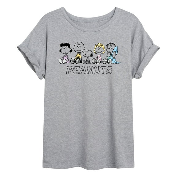 Peanuts - Pastel Group - Women's Oversized T-Shirt