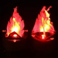 thumbnail image 6 of 3D Fake Fire Light,Hanging LED Flame Light,Artificial LED Silk Flame Stage Effect Light Realistic Campfire Lamp Prop Flame Light for Christmas,Festival,New Year,Party,Night Club Decor, 6 of 9