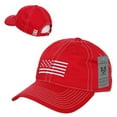 thumbnail image 4 of RapDom White US Flag Graphic Relaxed Mens Cap [Red - Adjustable], 4 of 4
