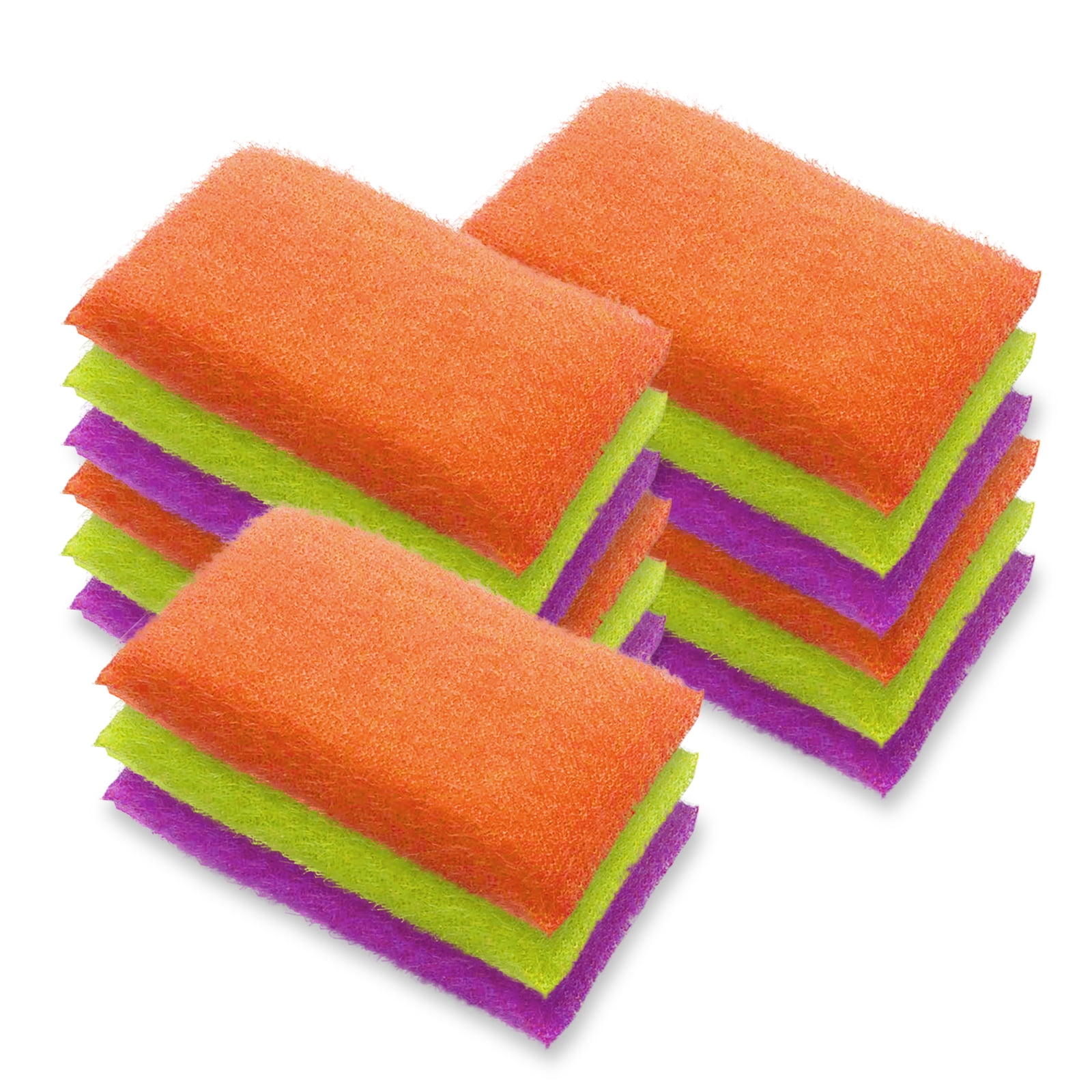 Kitchen Dishwashing Sponge, Individually Wrapped Sponge, Heavy Duty Non
