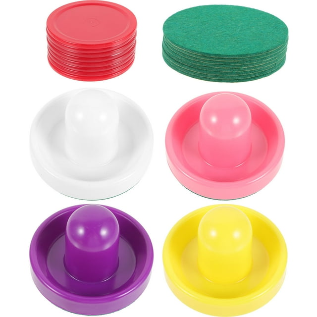 LOLIPPYY hockey accessories game table hockey pucks Red Lint Pushing 1 Set