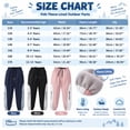 thumbnail image 3 of Kids Windproof Waterproof Pants Girls Hiking Pants Warm Lined Winter Clothes Snow Pants Girls Size 2-13 Years, 3 of 7
