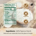 thumbnail image 3 of Tapioca Starch, 42oz (Pack of 3) – Gluten-Free, Kosher, Vegan, All-Natural Thickener, 3 of 9