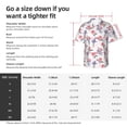 thumbnail image 6 of Lsque Lavender Flowers pattern Hawaiian Shirt for Men, Unisex Summer Beach Casual Short Sleeve Button Down Shirts-X-Large, 6 of 9