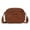 Brown, variant on Montana West Small Crossbody Bags for Women Cow Print Purse Triple Zip Shoulder Handbags with Wide Strap