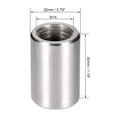 thumbnail image 2 of Round Connector Nuts, M14x30mm Height Sleeve Rod Nut Stainless steel5 Pcs, 2 of 5