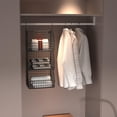 thumbnail image 2 of Paniers Empilables en Fil Métallique pour Rangement de Garde-Robe de Cuisine et de Garde-Manger, Organisateurs Suspendus pour Garde-Robe, Étagères de Rangement, Organisation Murale, Bacs Paniers en Métal, Organisateur pour Vêtements, Légumes et Fruits, 2 of 7