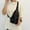 Black, variant on EGNMCR Sling Bag For Women & Men Crossbody Backpack With Headphone Hole Chest Bag Daypack Crossbody For Travel Sport Hiking,