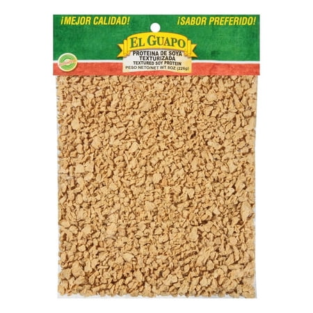 1PACK, El Guapo Textured Soy Protein (Proteina De Soya Texturizada),