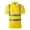 Yellow, variant on Hi Vis Shirts for Men Class 3 High Visibility Shirts with Short Sleeves Reflective for Construction Work Use Orange L