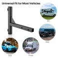 thumbnail image 6 of Yescom Flag Pole Holder Bracket for 1 flag 1 9/16" Hitch Mount with Anti-Wobble Screw Truck Car Trailer SUV RV Jeep Camper, 6 of 10