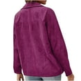 thumbnail image 6 of Uhndy Winter Jackets Coats for Women, Fashion Women Solid Color Double Breasted Autumn And Winter Small Suit Jacket Christmas Gifts for Women, 6 of 6