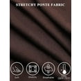 thumbnail image 3 of Tapata Women's 30'' Stretchy Bootcut Dress Pants with Pockets Tall, Petite, Regular for Office Work Business, 3 of 6