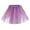 Purple, variant on Women's Candy Color Multicolor Tutu Skirt – Layered Tulle Puff Petticoat, Half-Body Short Skirt for Ballet, Dance & Party