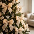 thumbnail image 5 of Luoshdecor Sheer Linen Woven Ribbon,Burlap-Textured,DIY Handmade for Christmas Tree,Gift Box Packaging,Flower Wreath,Tabletop Decor, 5 of 6
