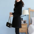 thumbnail image 3 of Women Coat Jacket Winter Warm Outwear Wool Lapel Trench Parka Overcoat, 3 of 7