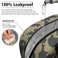 thumbnail image 3 of Insulated Lunch Bag for Women, Floral Print Oxford Fabric Lunch Box, Leakproof Thermal Cooler Tote for Work, School & Picnic, Camo, Camouflage Print, 3 of 5