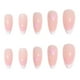 thumbnail image 5 of Parche para uñas con forma de gota de agua rosa y almendra, lindo parche para uñas con corte de viento, mejora de uñas postizas (24PCS), 5 of 6