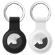 thumbnail image 1 of Llavero Airtags Funda Airtags Compatible con Airtags 2021 Colgante Airtag Hecho de Silicona Paquete de 2 Funda Airtags Negro Blanco, 1 of 5