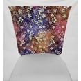thumbnail image 2 of Batik Tie Dye Dining Room Chair Back Covers or Seat Covers by Penny's Needful Things (Both Chair Back & Seat Cover) (19 W x 17 H CHAIR BACK) (Pink Purple Brown Floral), 2 of 5