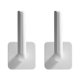 thumbnail image 2 of XWSHYW Tablas de Cortar Soporte Plegable de Pared para Microondas de Cocina, Soporte de Acero Inoxidable, 2 Uds., 2 of 6