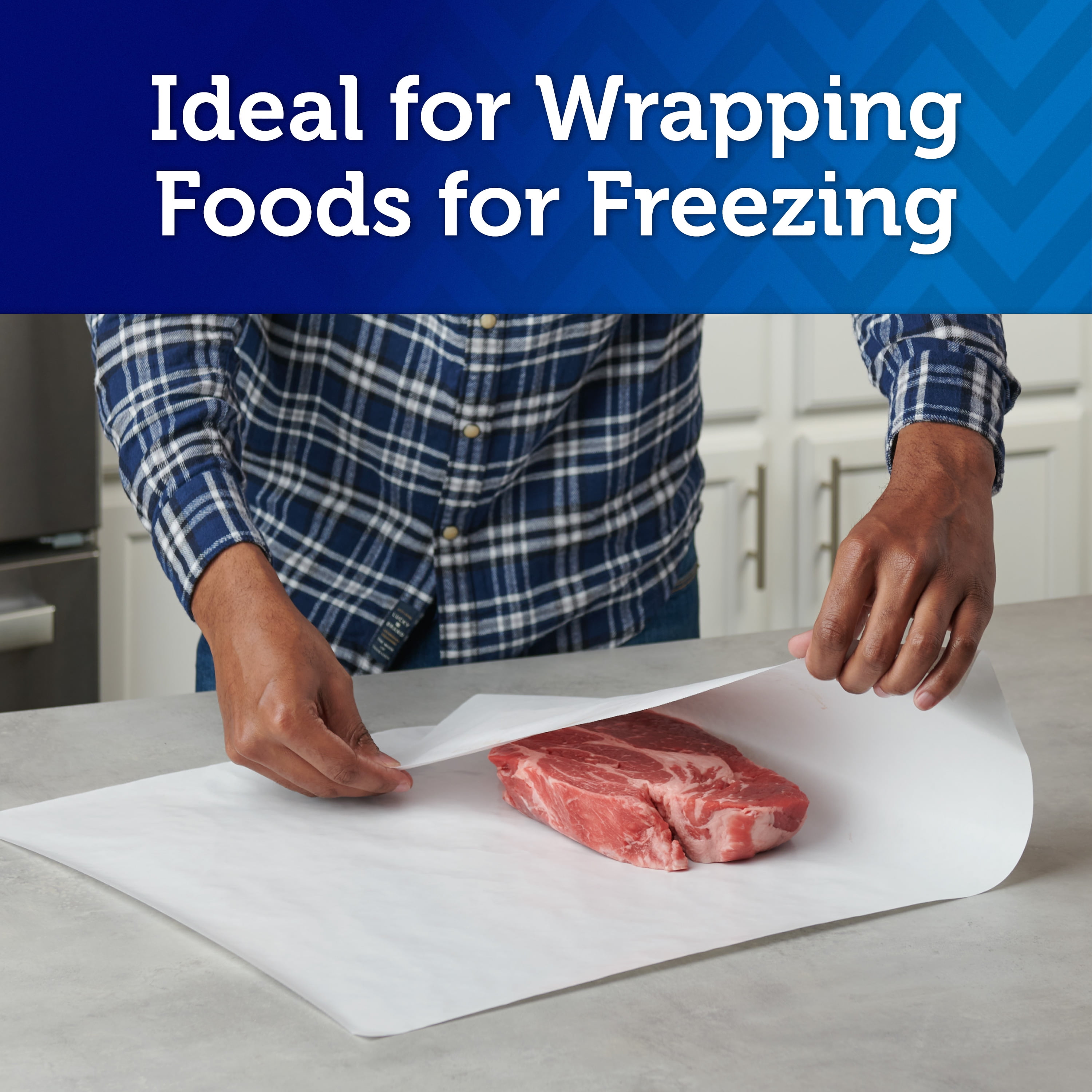 Reynolds Freezer Paper Plastic Coated 18 inch Total of 150 Sq ft Butcher Wrap