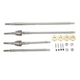 thumbnail image 1 of Eje de articulación NikouMX eje recto trasero acero transmisión junta universal para Axial R, 1 of 8