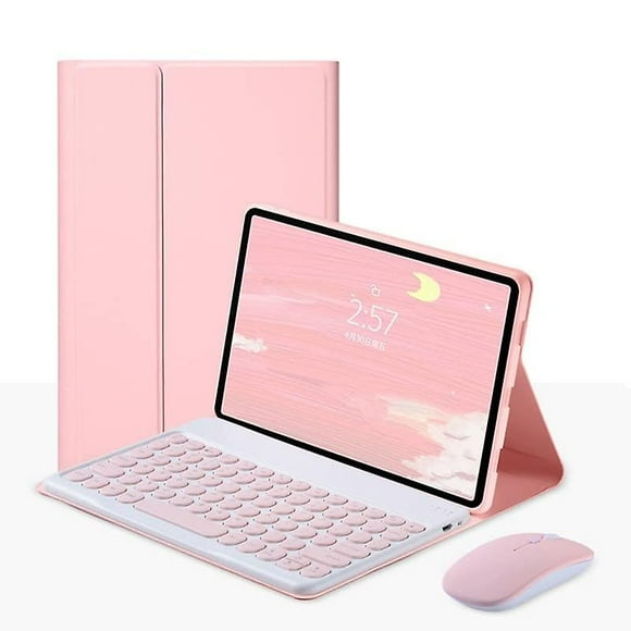 Keyboard Case For Xiaomi Mipad 5 Pad 5 Pro(pink Mouse)