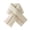 Beige, variant on Quilted Puffer Scarf for Women Fall Winter Solid Color Thick Neck Warmer Wrap Short Scarves