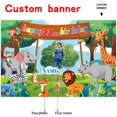 thumbnail image 2 of Banner decorativo para fiesta de cumpleaños AUBAO Wild Jungle Safari, 2 of 7