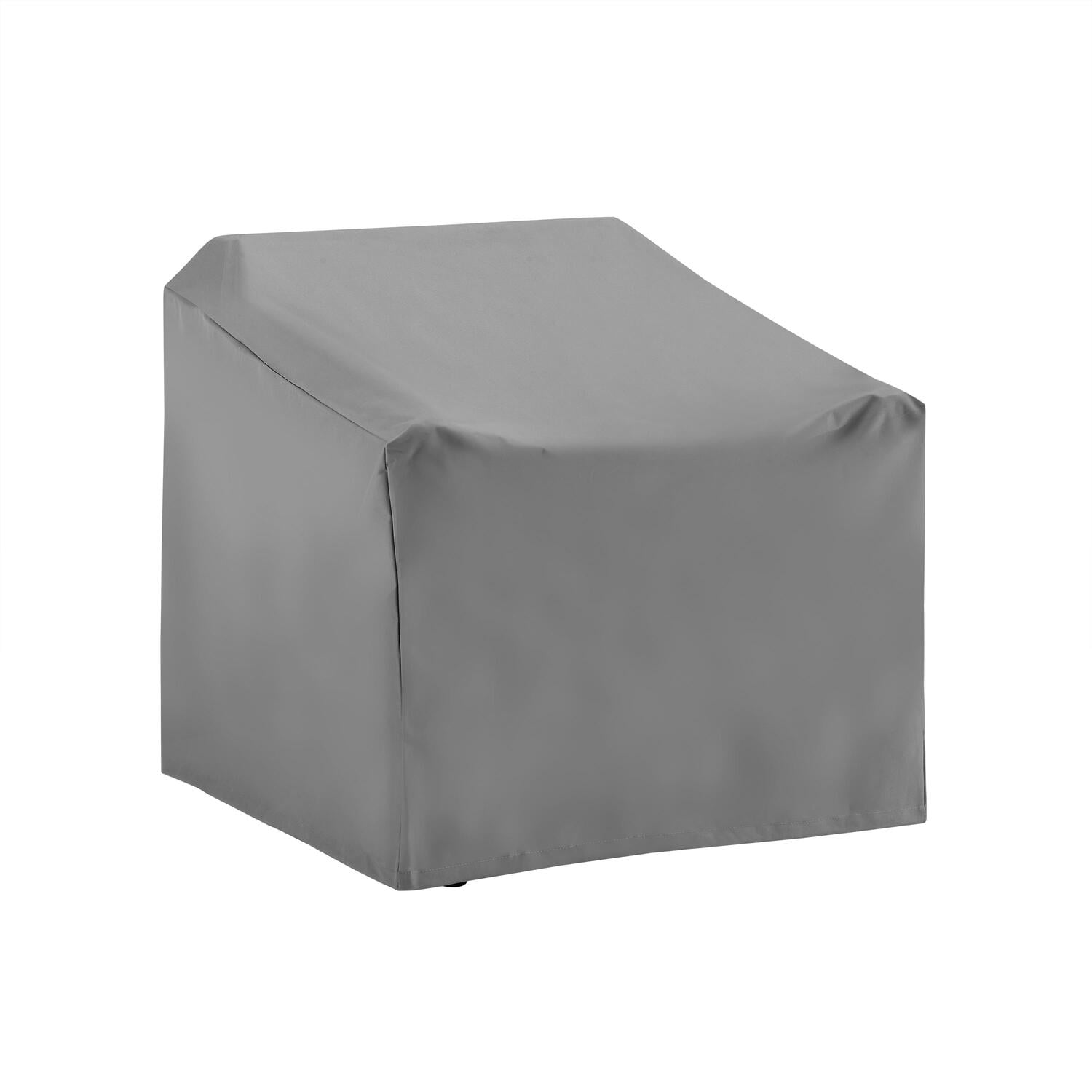 Outdoor Chair Cover - Heavy Duty Vinyl, Waterproof, Protective Patio Furniture Cover - Gray