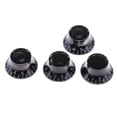 thumbnail image 1 of Perillas de control de guitarra eléctrica Yuyangstore 4 Piezas negro, 1 of 6