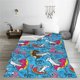 thumbnail image 5 of Balery Sharks Summer Manta de Felpa Suave y Acogedora – Cobija de Franela Aterciopelada para Cama, Lavable y Cálida para Sofá, Mascotas, Transpirable-80"x60", 5 of 7