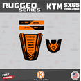 thumbnail image 4 of Kalair GFX Graphics Kit for Ktm SX65 (1998-2001) Rugged Series, 4 of 5