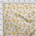 thumbnail image 2 of oneOone Cotton Poplin Fabric Watercolor Floral_Printed Fabric 1 Yard 56 Inch Wide, 2 of 4