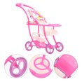 thumbnail image 4 of 3 Pcs Poussettes Miniatures pour Maison de Poupée, Jouets de Poussette Simulés, Ornements de Maison de Poupée pour Enfants, 4 of 4