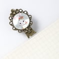 thumbnail image 5 of Easter Elegant Vintage Copper-Colored Lace Bookmarks - Set of Two Stainless Steel Bookmarks for Book Lovers and Readers, 5 of 5