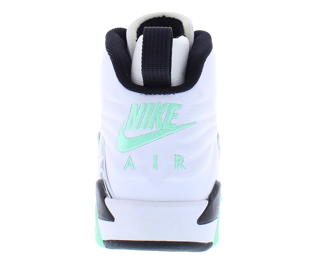 Nike Jordan MVP GS Boys Shoes Size 5, Color: White/Green Glow/Black