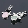thumbnail image 4 of Pendants Pink Quartz Fairy Angels Pendant for Necklaces Women Girls Jewelry, 4 of 6