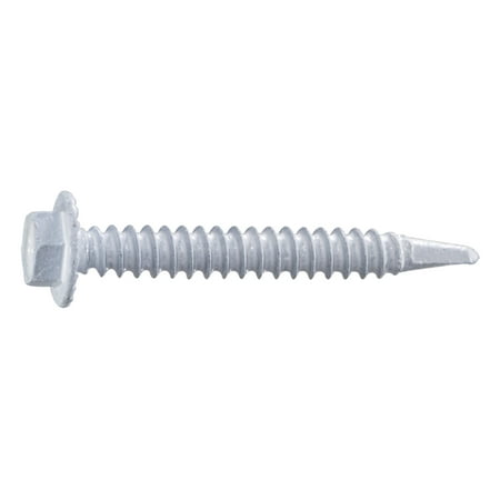 

#10 x 1-1/2 White Hex Head Self-Drilling Screws (100 pcs.)